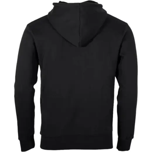FWRD Brooklyn Zipped Hoodie Black Back